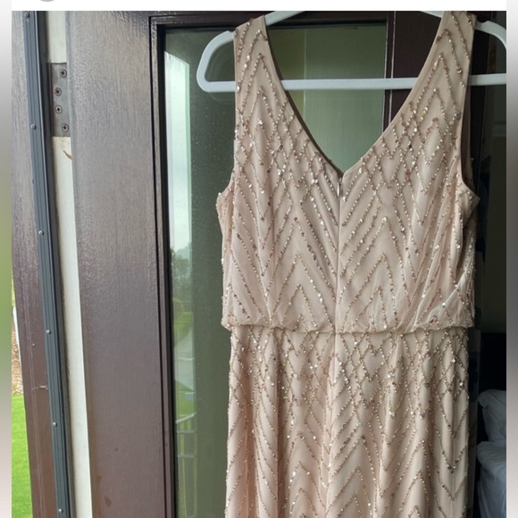 BHLDN blush Blaise bridesmaid dress size 8 - Anthropologie - Picture 5 of 11